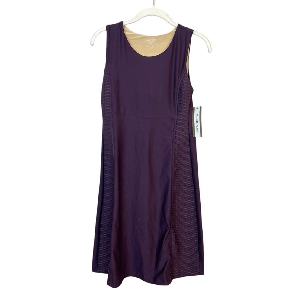 NWT Mondetta Young Dress Eggplant Purple sz S Athletic Performance Gorpcore